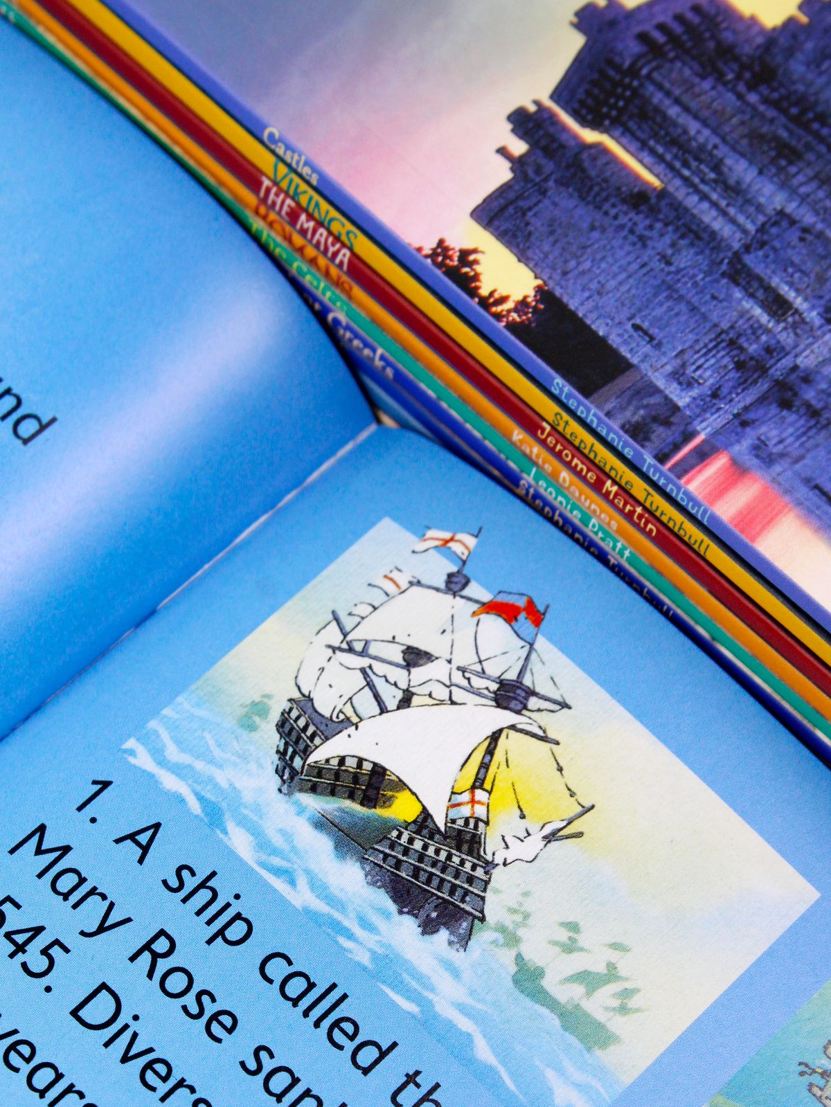 Usborne Beginners History 10 Book Collection Set (Romans, Vikings, Egyptians, Ancient Greeks, Stone Age & More)