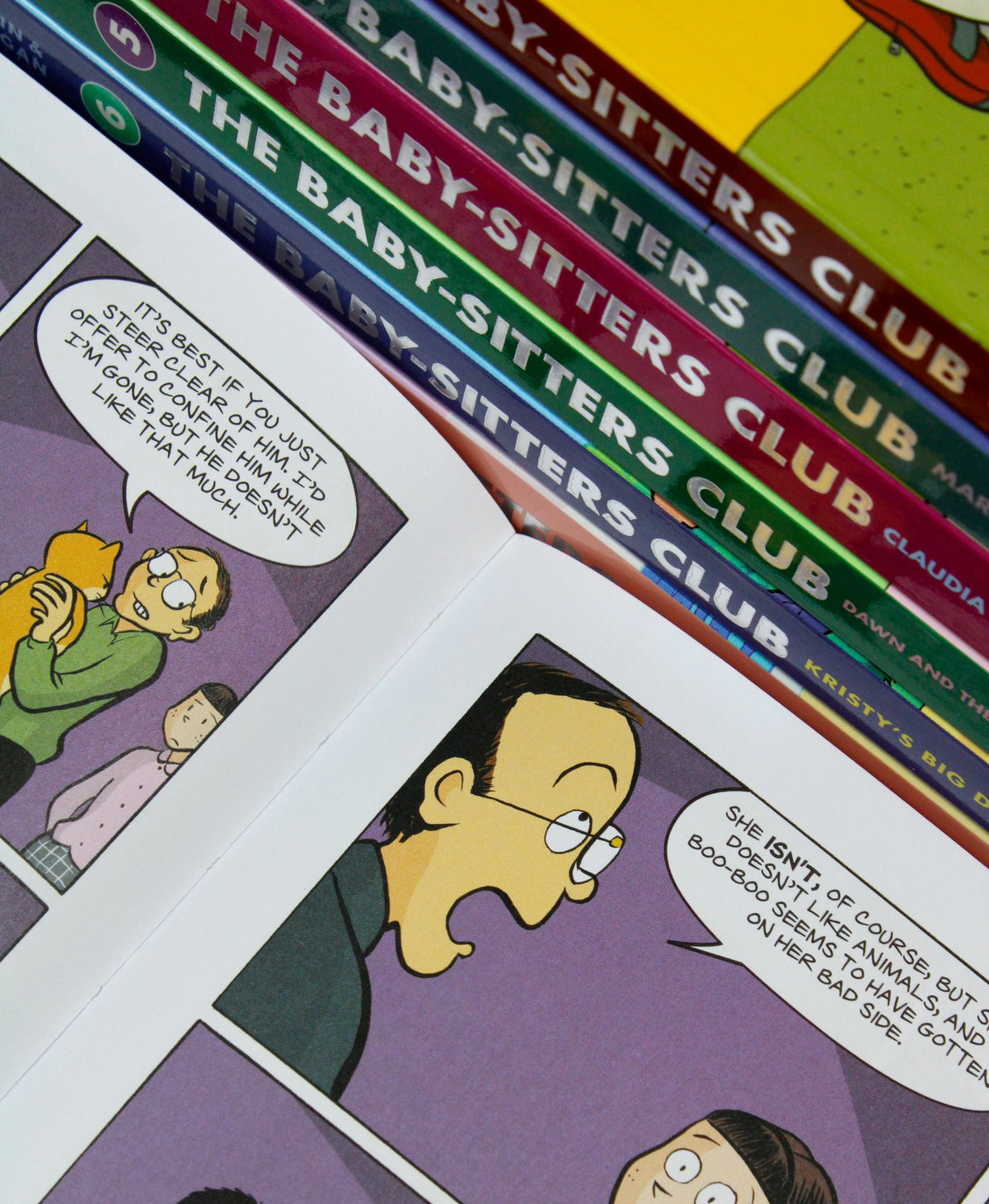 The Baby-Sitters Club Graphic Novels 7 Books Set Collection by Ann M. Martin (Paperback)