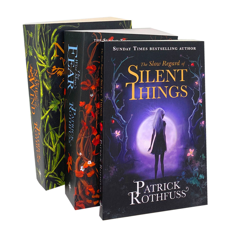 The Kingkiller Chronicle Series– 3-Book Set by Patrick Rothfuss |Epic Fantasy, Magic, Adventure,Immersive World-Building & Critically Acclaimed Novels