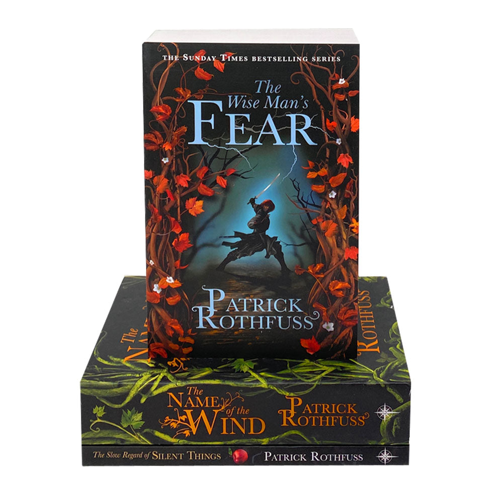 The Kingkiller Chronicle Series– 3-Book Set by Patrick Rothfuss |Epic Fantasy, Magic, Adventure,Immersive World-Building & Critically Acclaimed Novels