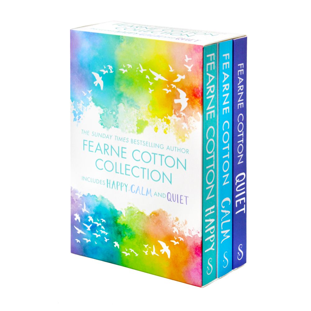 Fearne Cotton 3 Book Self-Help Collection Box Set– Includes Happy, Calm & Quiet | Wellness, Mindfulness, Positivity & Mental Health Inspiration Series
