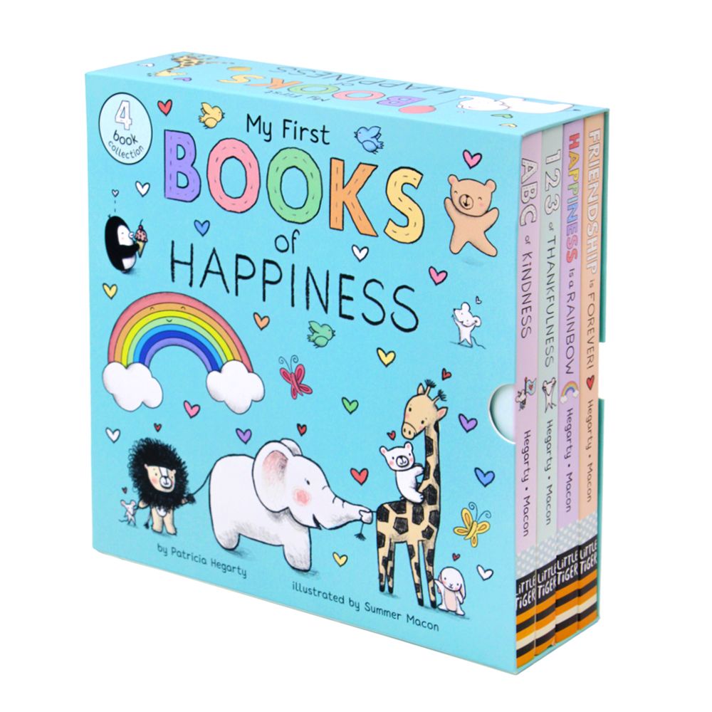 My First Books of Happiness | Kids 4 Board Book Set | Early Education, Behavior, Emotional Intelligence, Parenting, Funny & Illustrated Learning