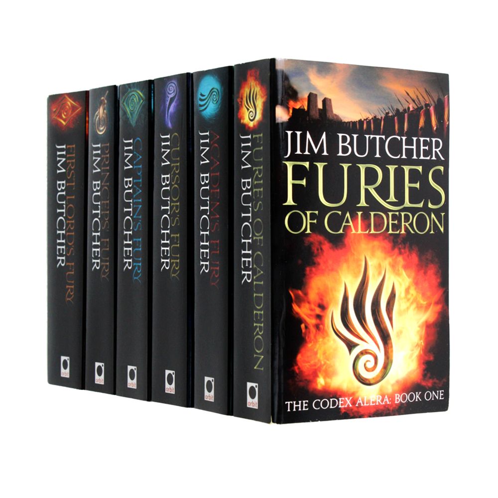 The Codex Alera Series: Books 1-6 Collection Set By Jim Butcher