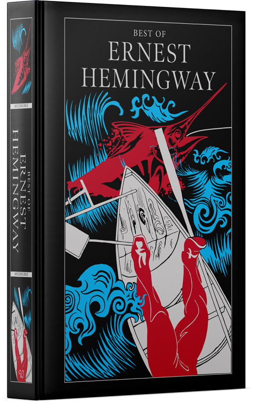 Best of Ernest Hemingway – Leather Bound Book Collection | Classic Novels, Timeless Stories & Iconic Literature by the Great American Author