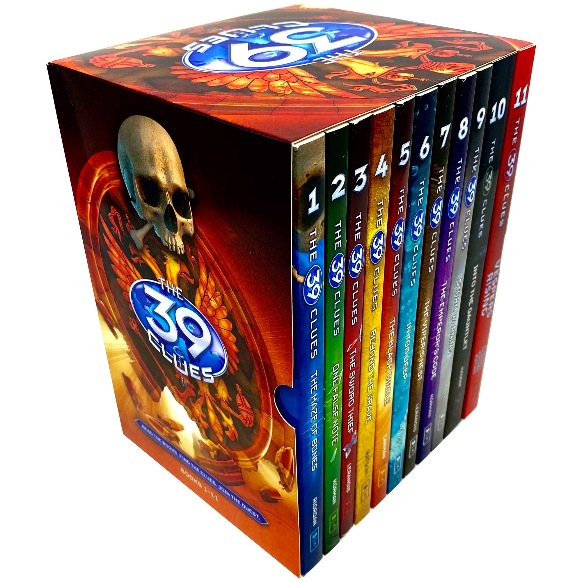 The 39 Clues Collection – 11 Paperback Book Set | Mystery, Adventure, Puzzle-Solving & Treasure Hunt Series for Young Readers