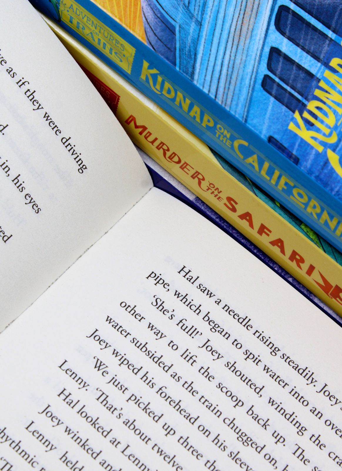 Adventures on Trains 4 Book Collection by M.G. Leonard & Sam Sedgman| Children's Mystery & Adventure Series Includes Danger at Dead Man's Pass & More