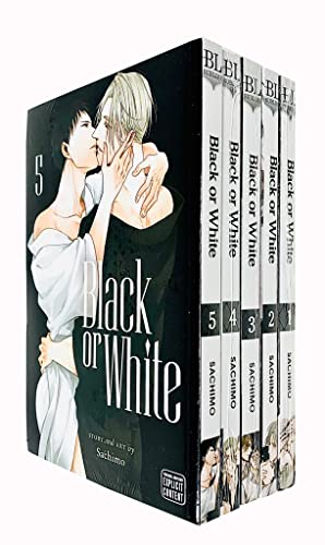 Black or White Series Volume 1-5 Collection 5 Books Set By Sachimo | Paperback