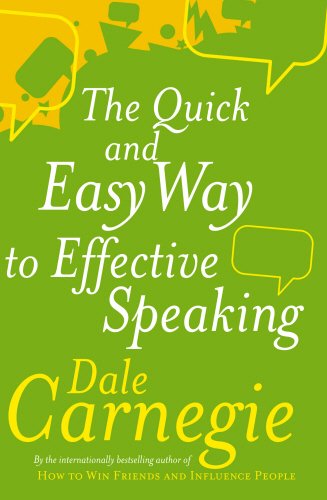 The Quick And Easy Way To Effective Speaking Book by Dale Carnegie