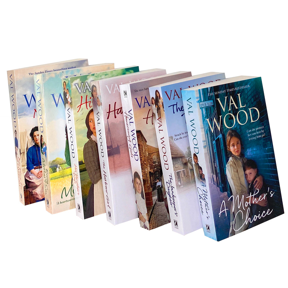 Val Wood 7-Book Collection| Historical Fiction & Women’s Literature Series –Inspirational Stories, Bestselling Novels & Engaging Reads for Book Lovers