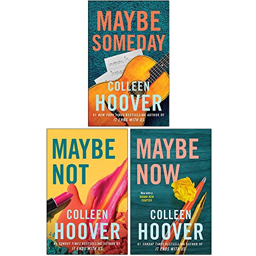 Maybe Someday Series Book Collection by Colleen Hoover | 3 Books Set (Maybe Someday, Maybe Not, Maybe Now) | Best Romance Novel Series