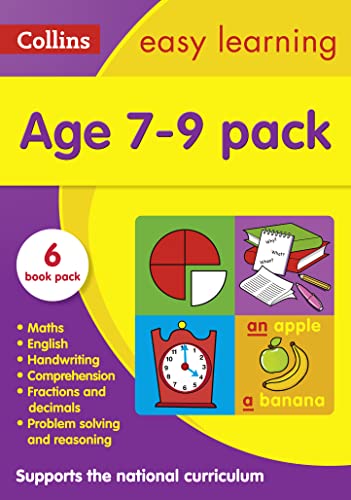 Collins Easy Learning Starter Set Ages 7–9 | KS2 Educational Books for Kids – Home Learning, Reading, Writing & Essential Skills for Primary Education
