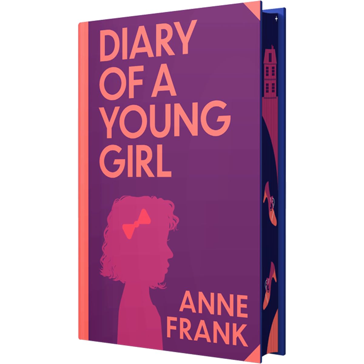 The Diary Of A Young Girl Book by Anne Frank – A Heartfelt Journey of Courage and Resilience | Classics Sprayed Edge Deluxe Hardcover Edition