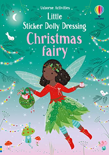 Usborne Little Sticker Dolly Dressing Christmas Fairy by Fiona Watt | Paperback
