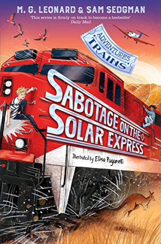 Sabotage on the Solar Express Book (Adventures on Trains, 5)