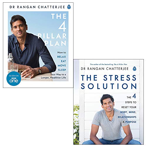 Rangan Chatterjee 2 Book Collection Set | Wellness & Healthy Living Guide – Self-Help, Fitness, Nutrition, Mental Health & Lifestyle Tips