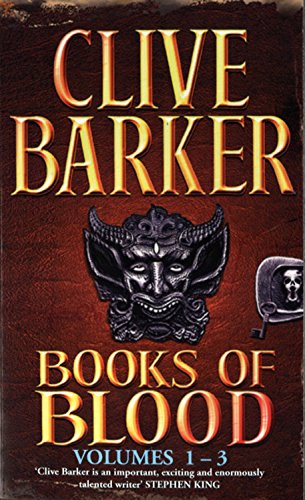 Books of Blood Volume 1 -3 Book By Clive Barker