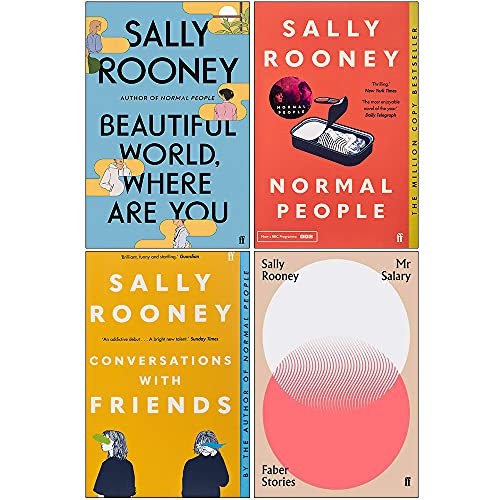 Sally Rooney Collection – 4 Book Set (Beautiful World, Normal People & More) | Contemporary Fiction, Modern Literature, Relationships, Bestsellers
