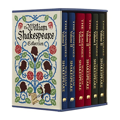 The William Shakespeare Collection: Deluxe 6 Volume Box Set Editionā Arcturus Collector's Classics! Ultimate Books for Shakespeare Fans & Collectors