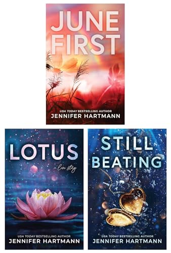 Jennifer Hartmann 3-Book Collection– Still Beating, Lotus, June First| Emotional Fiction, Drama, YA Novels on Love, Trauma & Relationships for Readers
