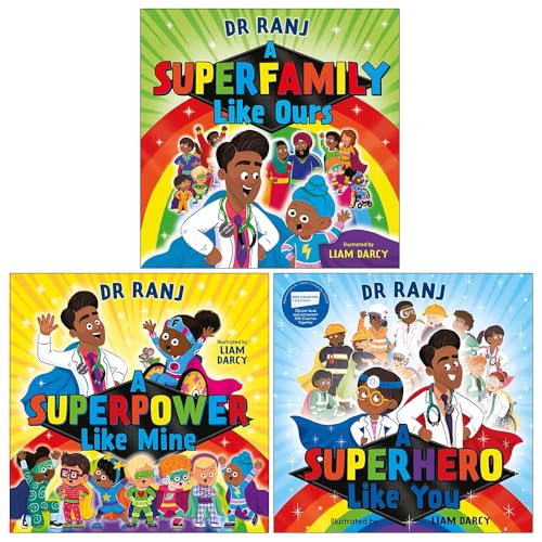 Dr. Ranj Singh 3 Book Set – Inspirational Kids' Stories | Fun Children's Books About Superheroes, Family, Friendship & Adventure | Collection