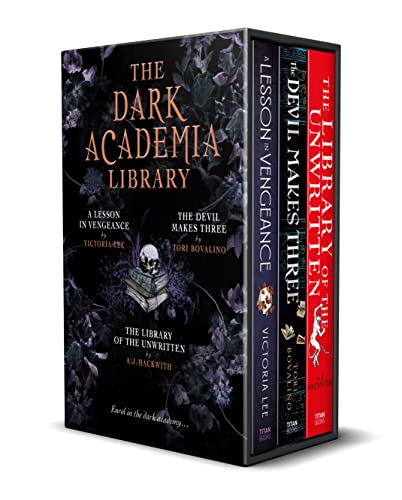 The Dark Academia Library– 3 Book Fiction Collection Box Set |Thrilling Mystery Stories, Engaging Characters,YA Adventure & Literature for Book Lovers