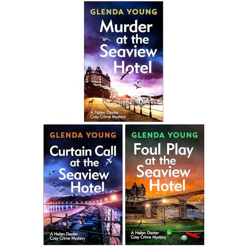 Helen Dexter Cosy Crime Mysteries 3-Book Collection by Glenda Young | Murder, Suspense & Thrillers at the Seaview Hotel | Bestseller Mystery Series