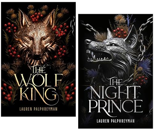 The Wolf King Series by Lauren Palphreyman 2 Books Collection Set (The Wolf King and The Night Prince)
