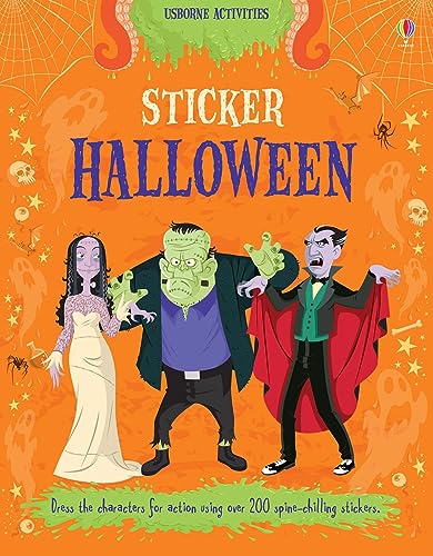 Sticker Halloween: A Halloween Book for Children (Sticker Dressing) by Louie Stowell | Paperback