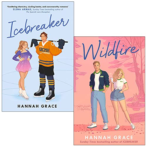The Maple Hills Series 2 Book Set by Hannah Grace: Icebreaker & Wildfire – Young Adult Romance,Emotional Fiction,Teen Adventures, Relatable Characters