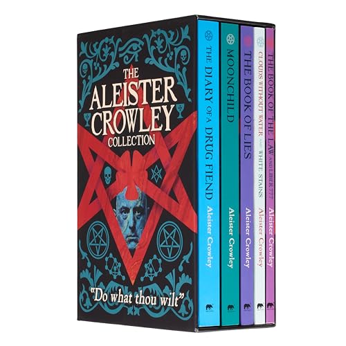 The Aleister Crowley Collection: 5-Book Set (Arcturus Classic Collections) | Occult Philosophy, Mysticism, Tarot, Magic, Rituals & Spirituality