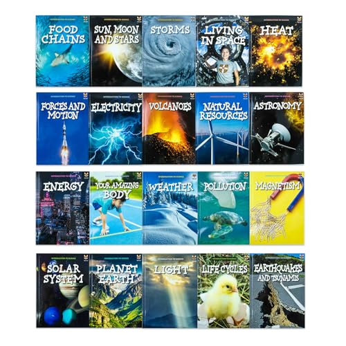 Children Introduction to Science for Beginners 20 Book Collection Set