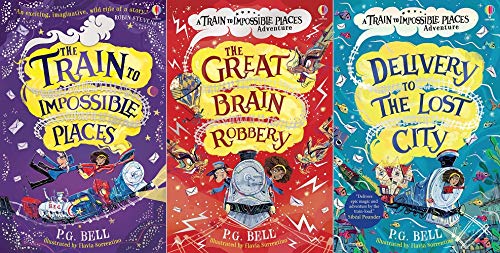 The Train to Impossible Places 3 Book Set Collection – Magical Adventure, Fantasy, Children’s Books, Imaginative Stories, Exploration