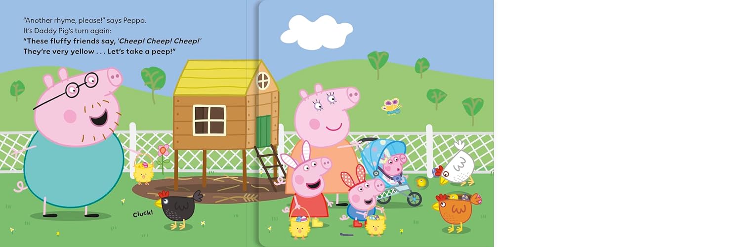 Peppa Pig: Peppa's Easter Surprise: A lift-and-find book By Ladybird | Board Book