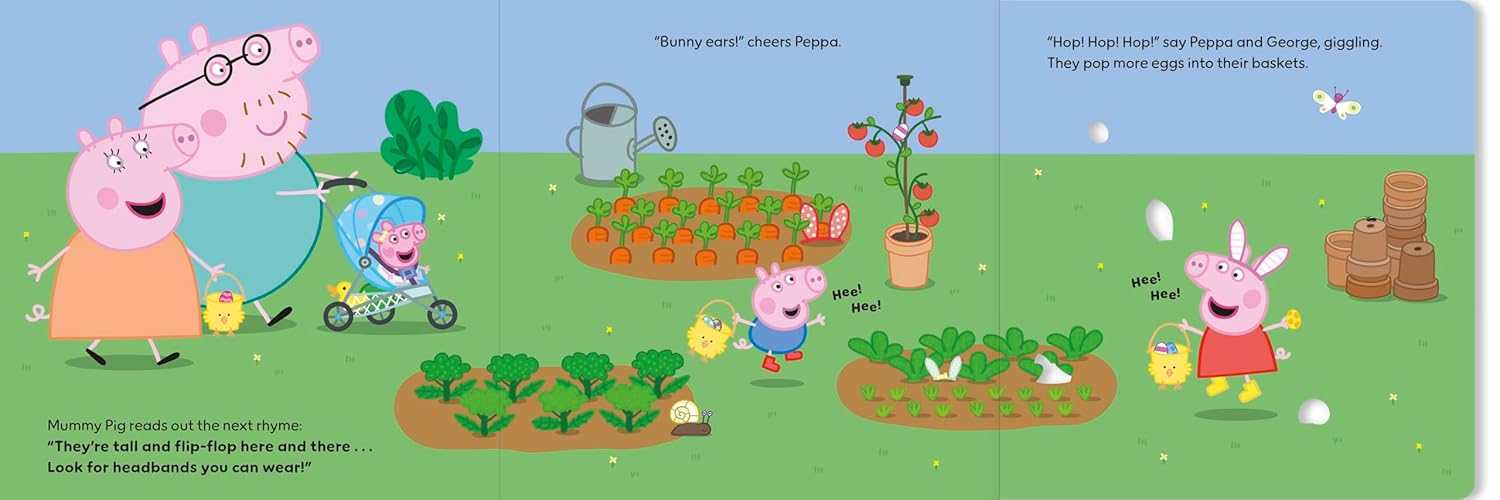 Peppa Pig: Peppa's Easter Surprise: A lift-and-find book By Ladybird | Board Book