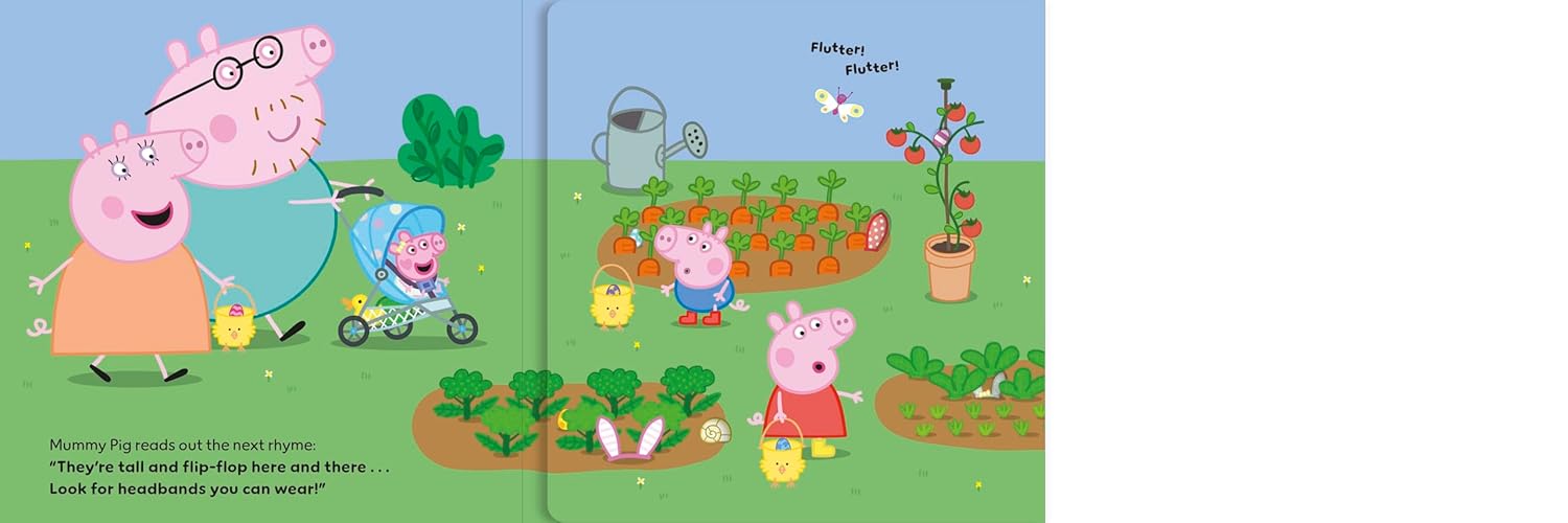 Peppa Pig: Peppa's Easter Surprise: A lift-and-find book By Ladybird | Board Book