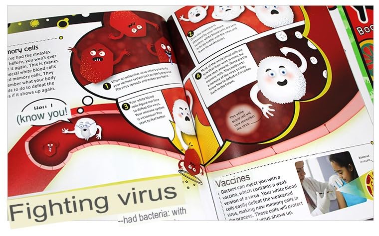 DK Seriously Brilliant Biology 3 books set by Steve Mould (The DNA Book, The Bacteria Book, The Body Book) | Hardback