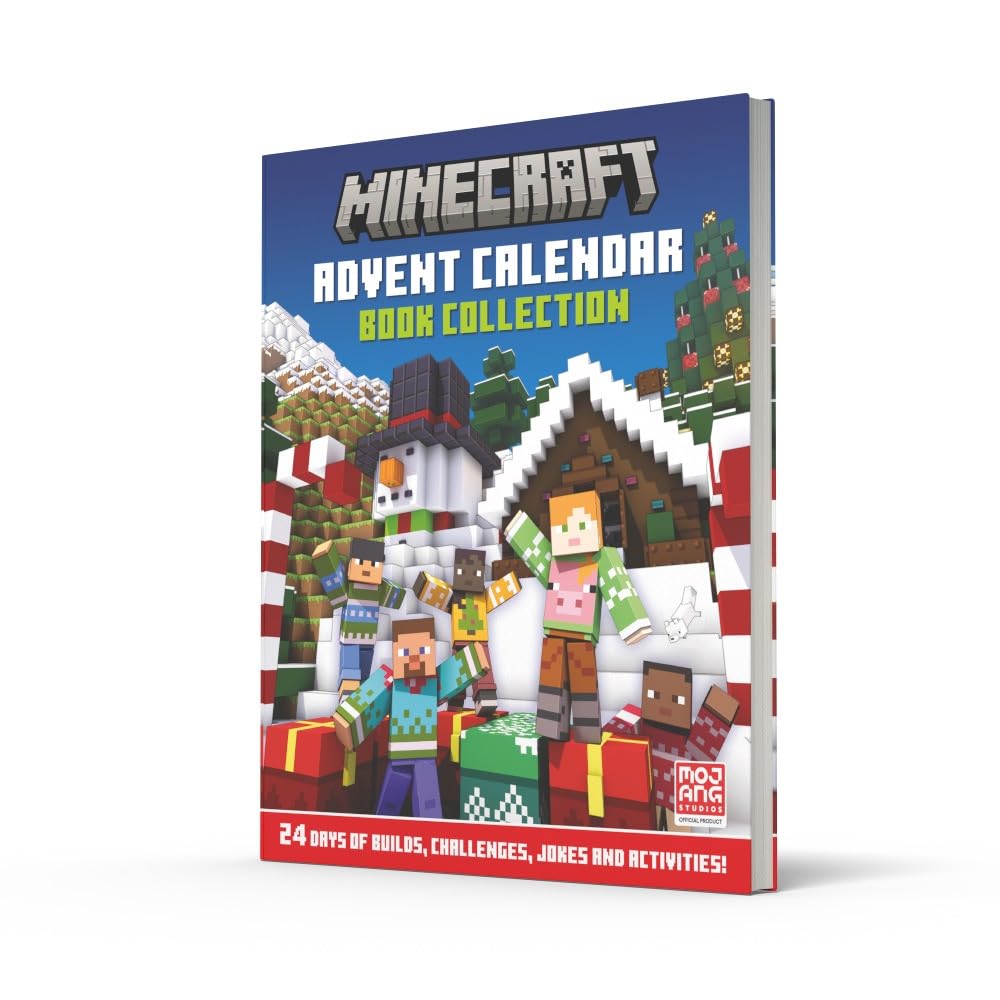 Minecraft Christmas Advent Calendar 2024 – Illustrated Kids Book Collection, Perfect for Ages 6–11