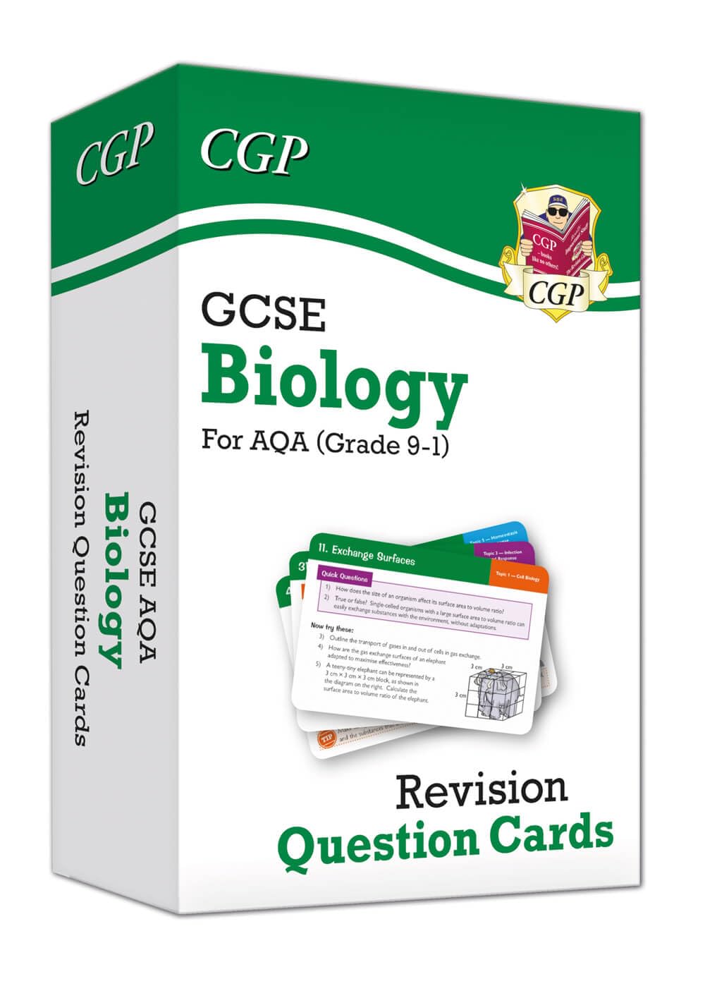 GCSE Biology AQA Revision Question Cards - QandA cards for quick practice: for the 2027 and 2028 exams (CGP AQA GCSE Biology)