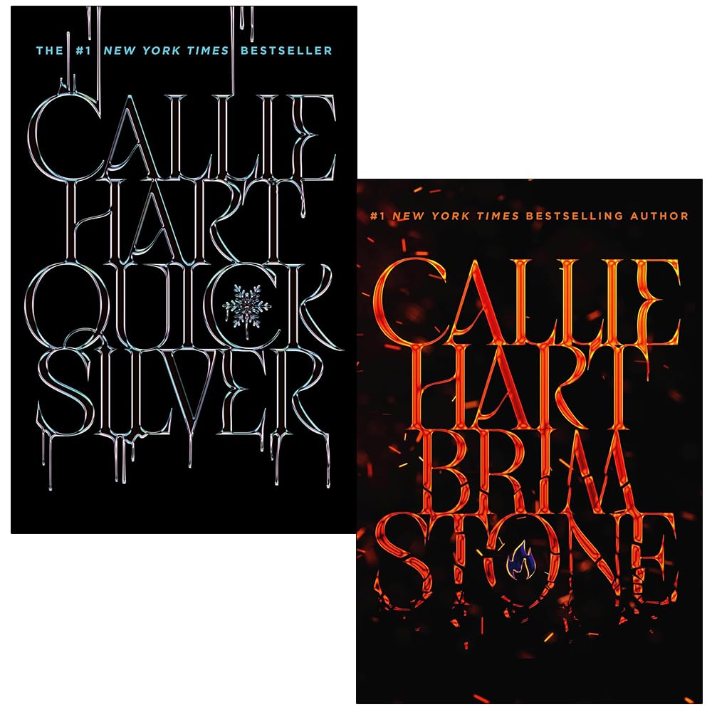 Fae and Alchemy Series 2 Books Hardback Collection Set By Callie Hart (Quicksilver and Brimstone)