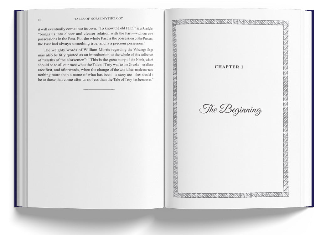 Tales of Norse Mythology Book by Helen A. Guerber | Epic Viking Legends, Gods & Ancient Myths in a Stunning Leather-Bound Collector’s Edition