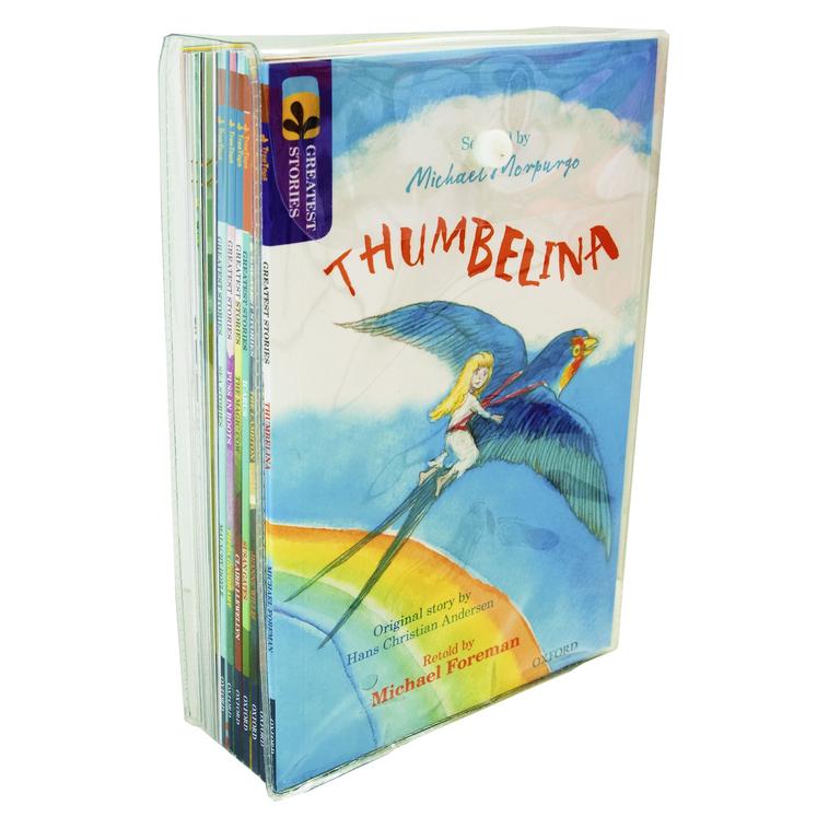 Oxford Reading Tree Greatest Stories 14 Book Collection – Selected by Michael Morpurgo | Children's Fiction, Classic Tales, Adventure & Literacy Set