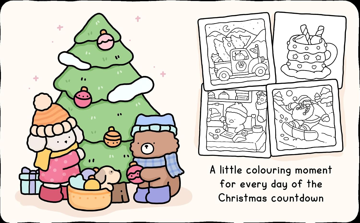 Coco Wyo: Cozy Countdown - A Christmas Advent Colouring Book Bundle