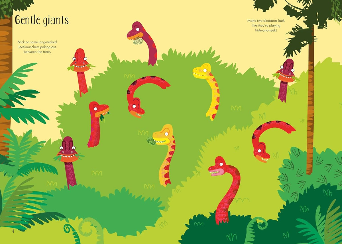 My Dinosaur Activity Pack 3 Book Box Set | Sticker Book with 200+ Stickers, Colouring Book & Spotting Activity Book for Kids