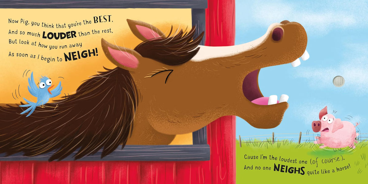 Usborne Who's the Loudest? 3 Books Collection Set by Sam Taplin – Zoo, Dinosaur & Farm | Interactive Animal Sound Board Books