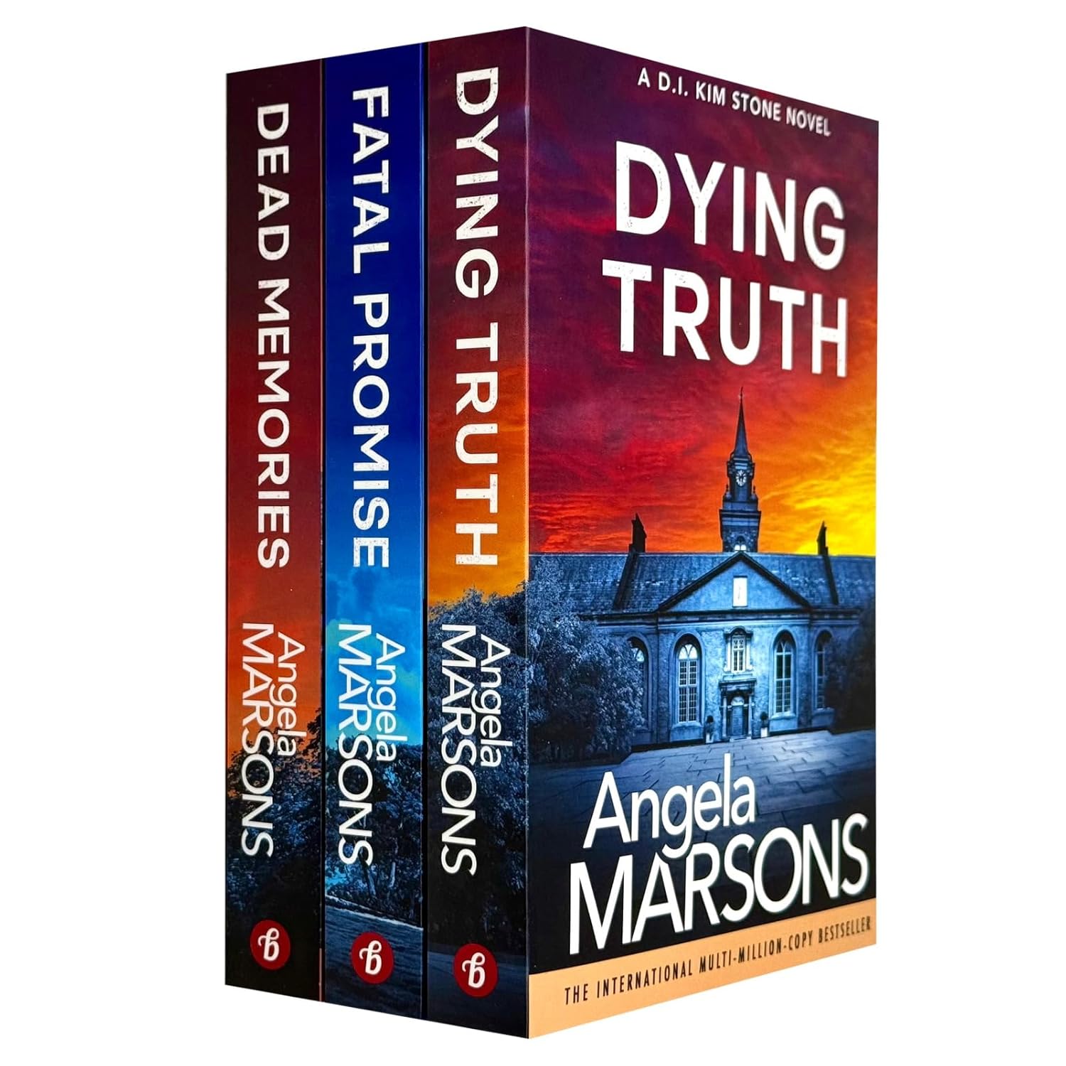 Detective Kim Stone Series 8-10 Collection 3 Books Set By Angela Marsons (Dying Truth, Fatal Promise & Dead Memories)