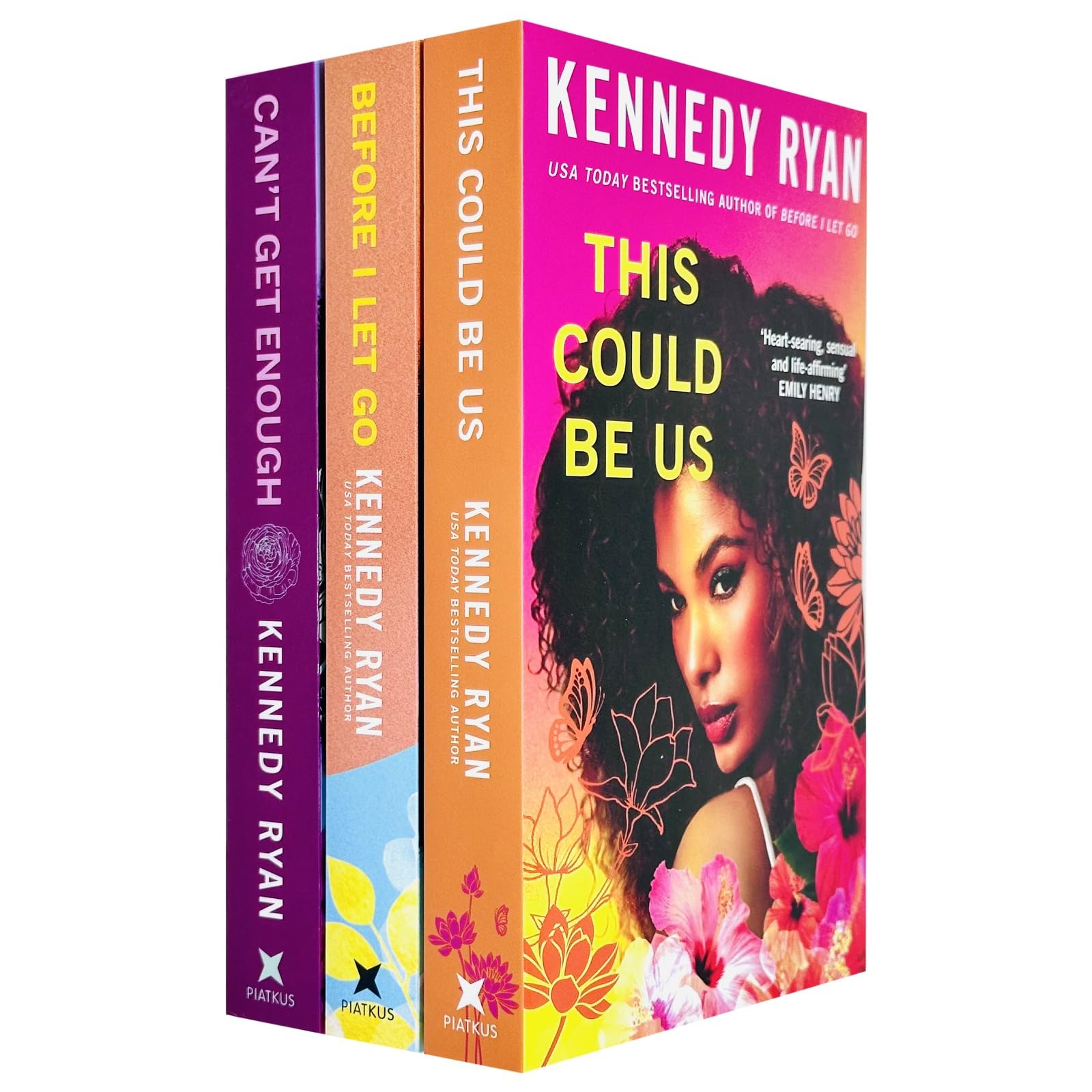 Skyland Series 3 Books Collection Set By Kennedy Ryan (Before I Let Go, This Could Be Us and Can't Get Enough) | Paperback