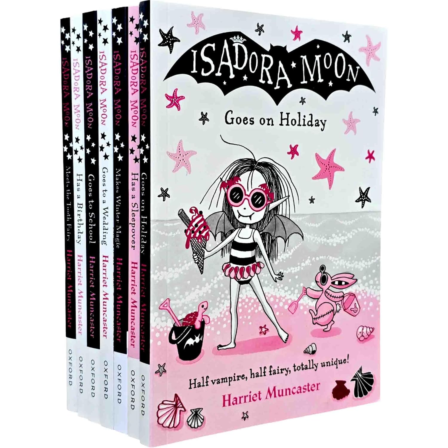 Harriet Muncaster Isadora Moon Series 2 Collection 7 Books Set (meets the Tooth Fairy, Goes to a Wedding, Goes on Holiday & More)