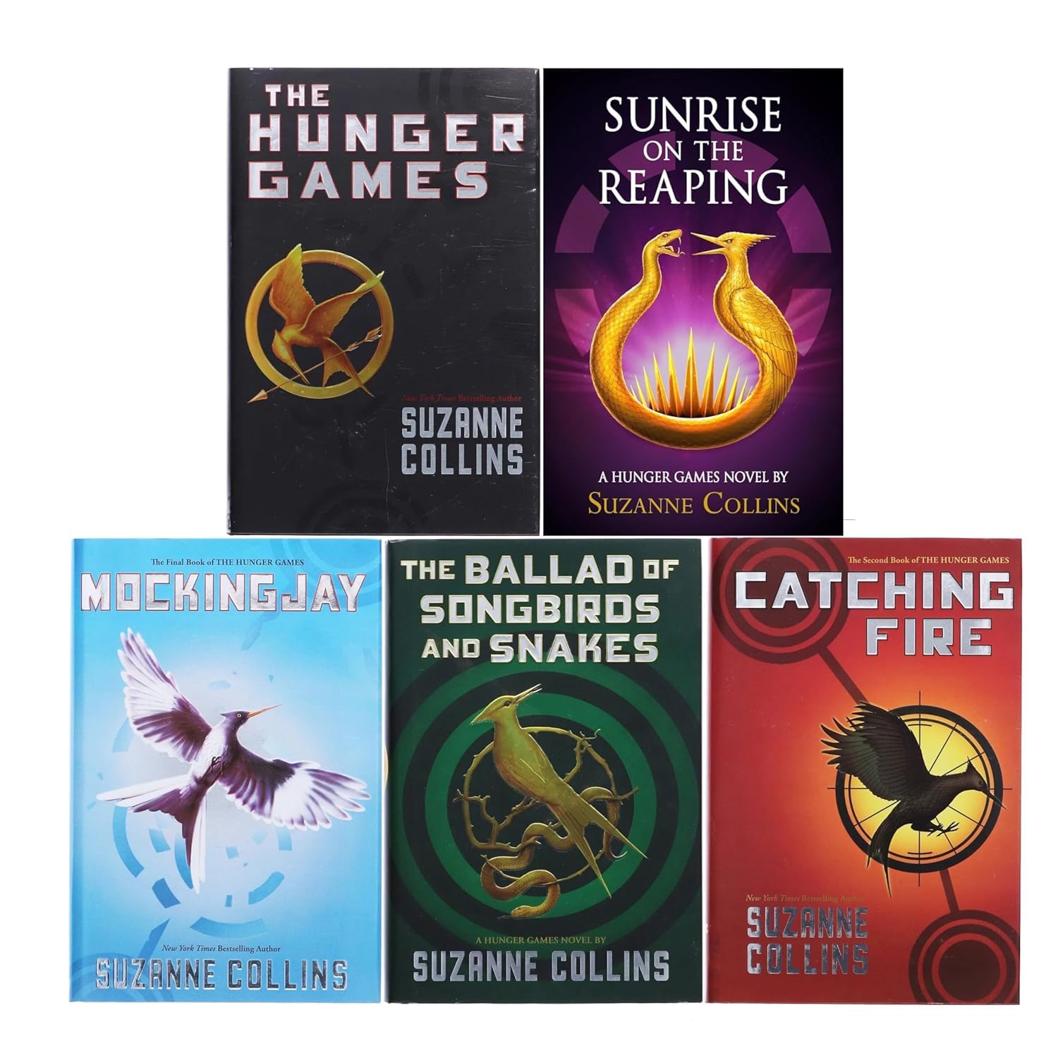 The Hunger Games Series by Suzanne Collins 5 Books Collection Set