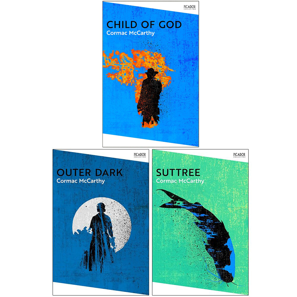 Cormac McCarthy Collection 3 Books Set (Suttree, Outer Dark, Child of God) | Paperback