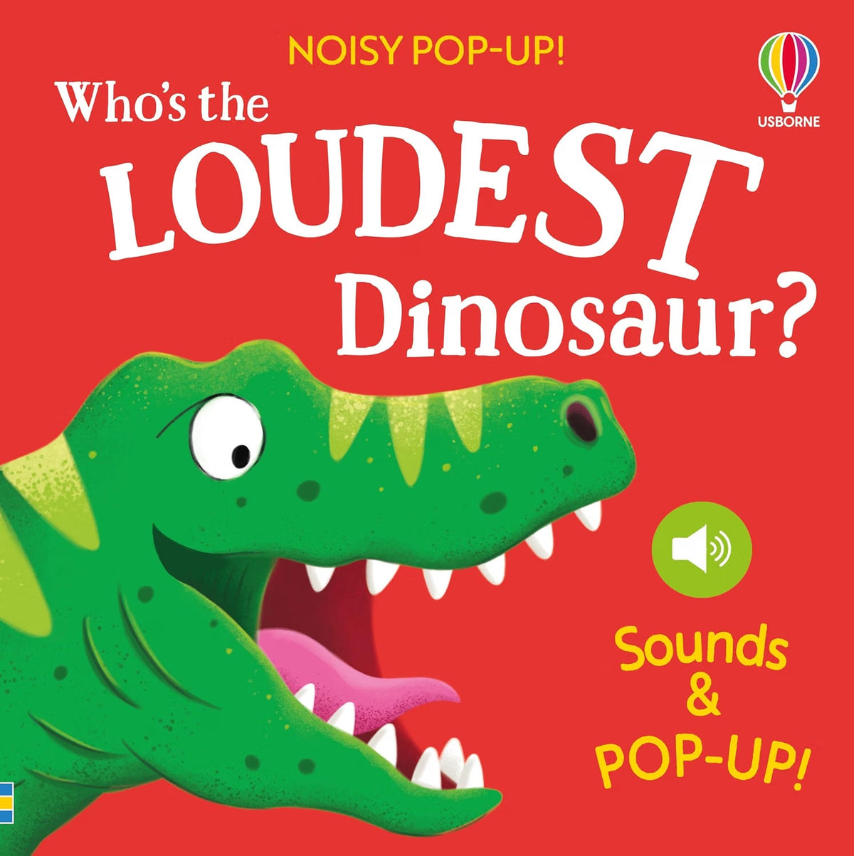Usborne Who's the Loudest? 3 Books Collection Set by Sam Taplin – Zoo, Dinosaur & Farm | Interactive Animal Sound Board Books